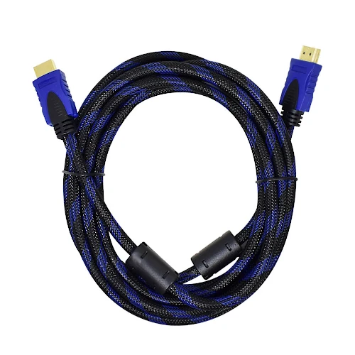 Cable Hdmi Macho - Macho 1,5 Mts V1.4 1080P Acordonado Cable Hdmi Macho - Macho 1,5 Mts V1.4 1080P Acordonado