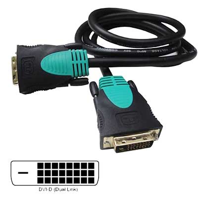 CABLE DVI-D 24+1 MACHO-MACHO DUAL LINK 1,5 MTS