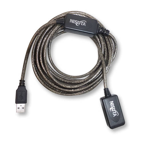 CABLE USB 2.0 A/A MACHO-HEMBRA EXTENSION 15 MTS AMPLIFICAD O NISUTA CABLE USB 2.0 A/A MACHO-HEMBRA EXTENSION 15 MTS AMPLIFICAD O NISUTA