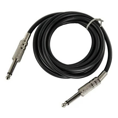 CABLE PLUG 6,5 mm MONOAURAL MACHO-MACHO 2 MTS