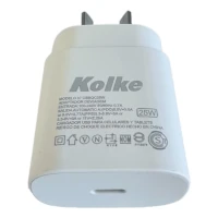 Cargador 25W Usb-C Carga Rapida Pdo/Pps Sin Cable Kolke Kcr-646 Cargador 25W Usb-C Carga Rapida Pdo/Pps Sin Cable Kolke Kcr-646