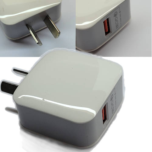 CARGADOR CELULAR CARGA RAPIDA USB-A PERFORMANCE QC