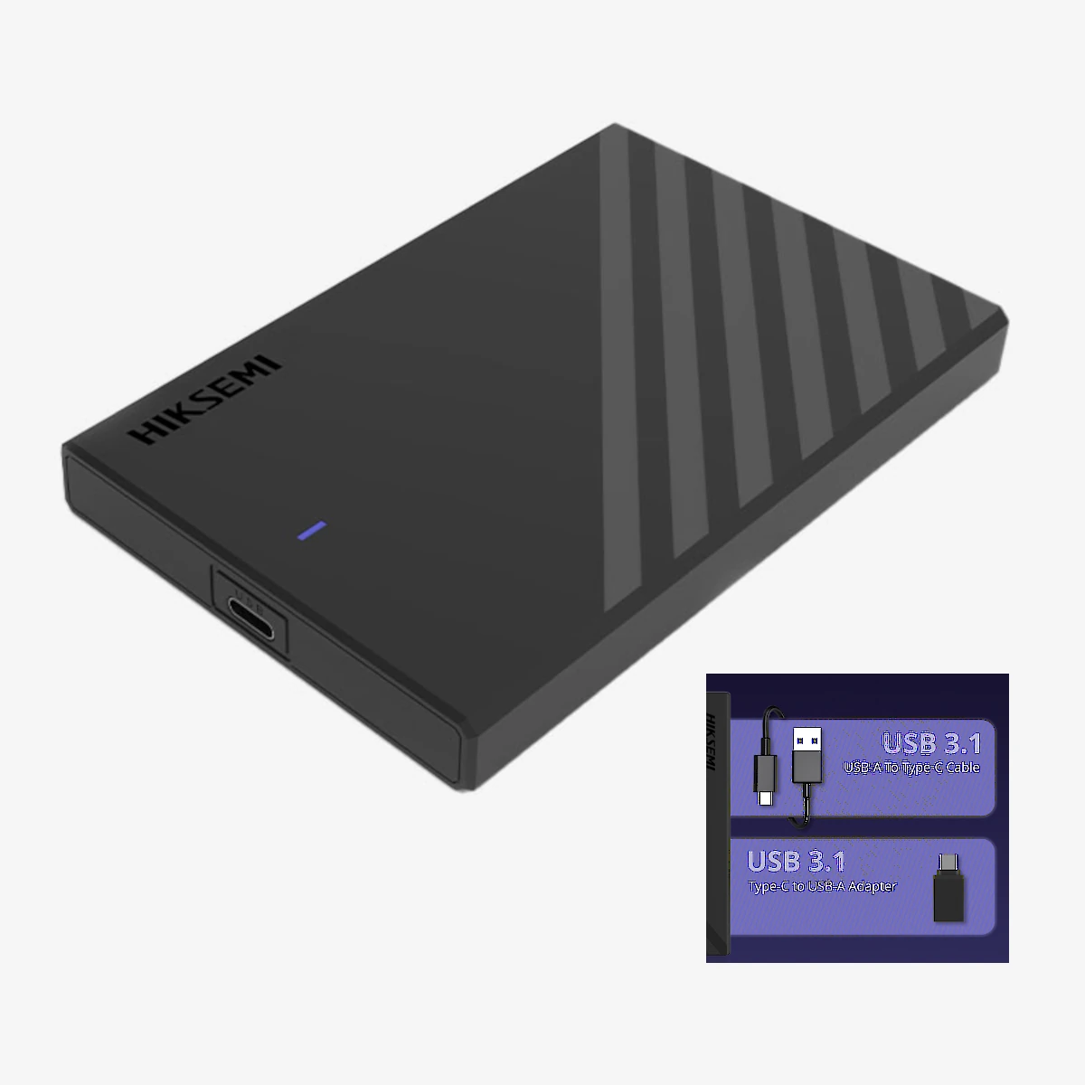 Miniatura 1 de Adaptadores, Carry disk, Cases marca HIKSEMI modelo HS-HUB-MHC201