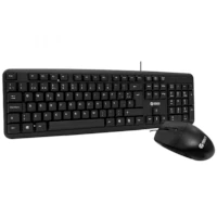 Teclado + Mouse Usb Teros TE-4062N Espanol Negro Teclado + Mouse Usb Teros TE-4062N Espanol Negro