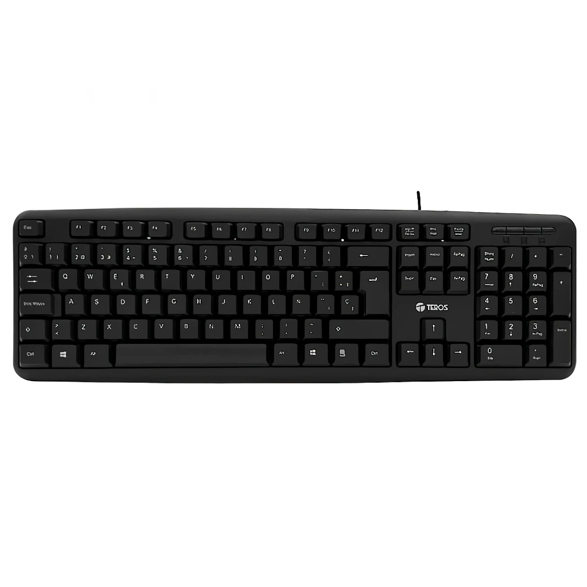 Miniatura 2 de Teclados con cable USB marca Teros modelo TE-4062N