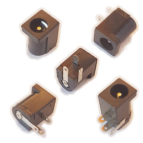 FICHA DC HUECO 5,5 x 2,1 mm JACK HEMBRA CHASIS PLAST FICHA DC HUECO 5,5 x 2,1 mm JACK HEMBRA CHASIS PLAST