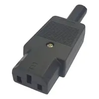Ficha C13 Hembra Tipo Interlock A Cable Ficha C13 Hembra Tipo Interlock A Cable