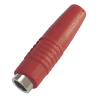 Ficha Banana Hembra Jack A Cable Rojo Ficha Banana Hembra Jack A Cable Rojo