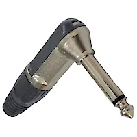 Conector Ficha Mono Plug 6,5 Macho 90 Grados Metal/Plastico Conector Ficha Mono Plug 6,5 Macho 90 Grados Metal/Plastico