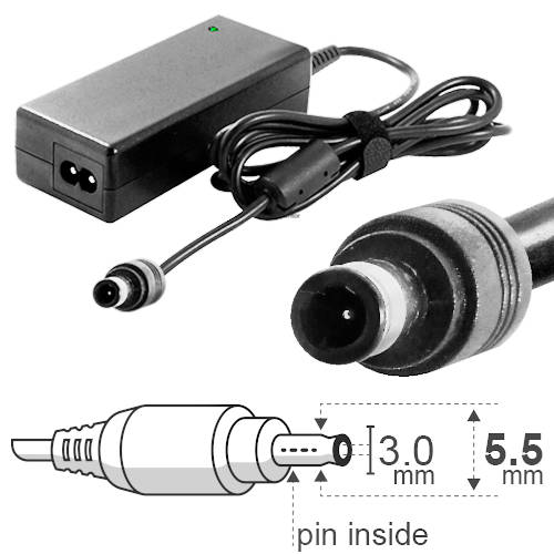 FUENTE 19 V 3.42 A BELSIC 24144 CARGADOR p/NOTEBOOK FICHA 5.5 x 3.0 mm c/PIN INTERIOR FUENTE 19 V 3.42 A BELSIC 24144 CARGADOR p/NOTEBOOK FICHA 5.5 x 3.0 mm c/PIN INTERIOR