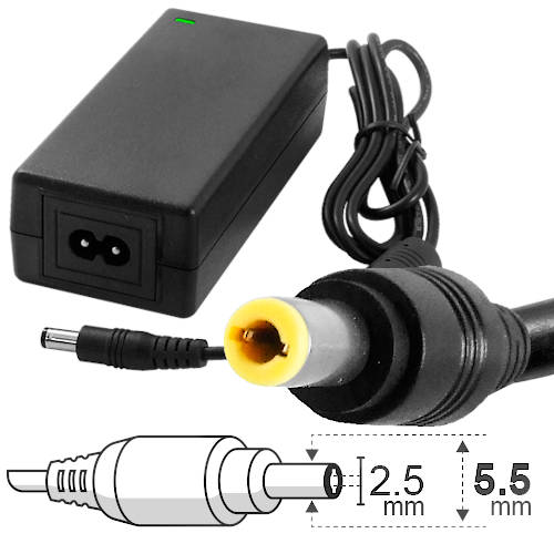 FUENTE 20 V 3,25 A BELSIC 24282 CARGADOR p/NOTEBOOK FICHA 5,5 x 2,5 mm FUENTE 20 V 3,25 A BELSIC 24282 CARGADOR p/NOTEBOOK FICHA 5,5 x 2,5 mm
