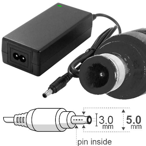 FUENTE 19 V 2,1 A BELSIC 25194 CARGADOR p/NOTEBOOK FICHA 5,5 x 3,0 mm c/PIN INTERIOR FUENTE 19 V 2,1 A BELSIC 25194 CARGADOR p/NOTEBOOK FICHA 5,5 x 3,0 mm c/PIN INTERIOR