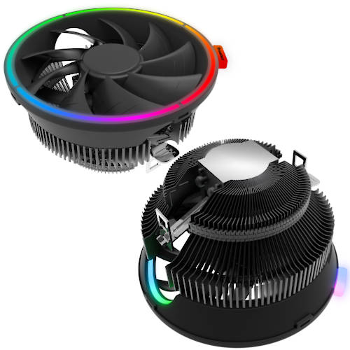 Cooler Socket 115X 1200 1366 1700 775 Gamemax Gamma 200