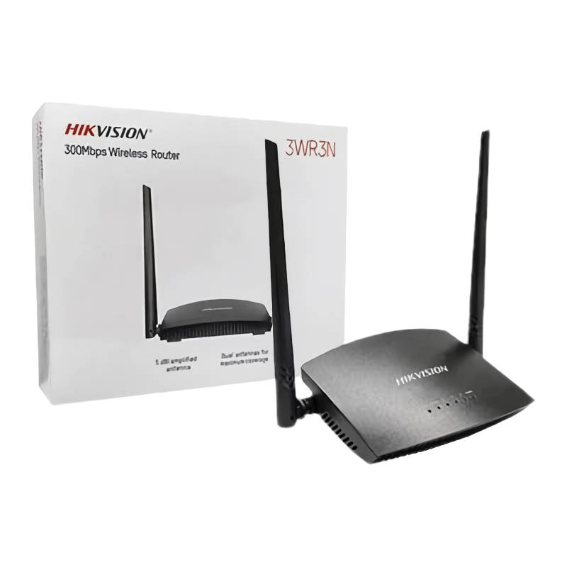  EXTENSOR REPETIDOR Y ROUTER WIFI 300MBPS HIKVISION DS-3WR3N
