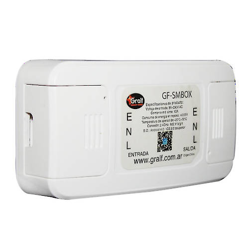 INTERRUPTOR INTELIGENTE Wi-Fi 2,4GHZ GRALF GF-SMBOX