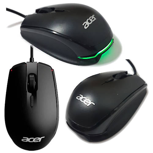 MOUSE GAMER OPTICO 6400 DPI ACER GP.MCE11.00B OMW920