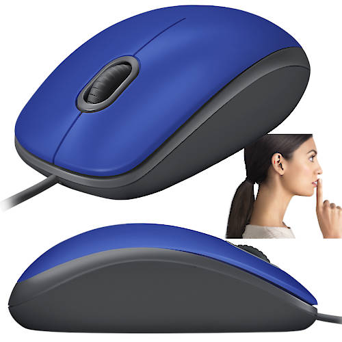 MOUSE LOGITECH M110 USB SILENT 1000 DPI AZUL MOUSE LOGITECH M110 USB SILENT 1000 DPI AZUL