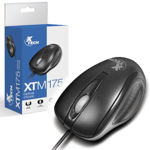 MOUSE XTECH XTM-175 USB 2 BOT 1000 DPI MOUSE XTECH XTM-175 USB 2 BOT 1000 DPI