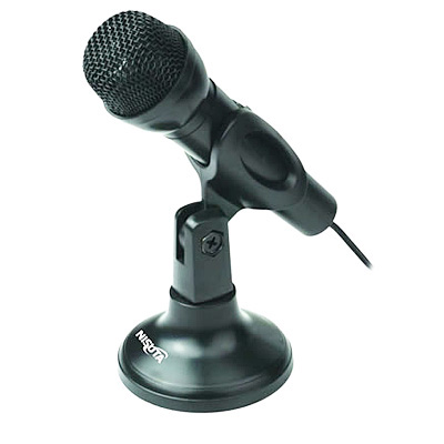 MICROFONO PARA PC DE PIE NISUTA NSMIC180