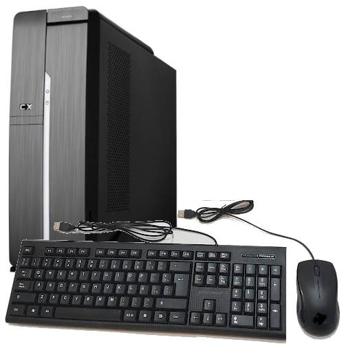 PC CX INTEL I3 10105 8GB RAM SSD 240GB TECL+MOU (sin parlantes) MB MSI FUENTE 600W