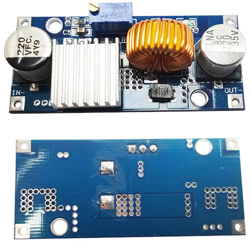 MODULO PLACA DC-DC STEP-DOWN DE 5V a 36V REG 5A MAX PLDC200