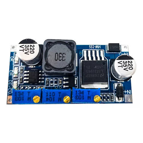 MODULO PLACA DC-DC STEP-DOWN DE 4V a 40V 3A MAX C/ CONTROL AMPERAJE PLDC560