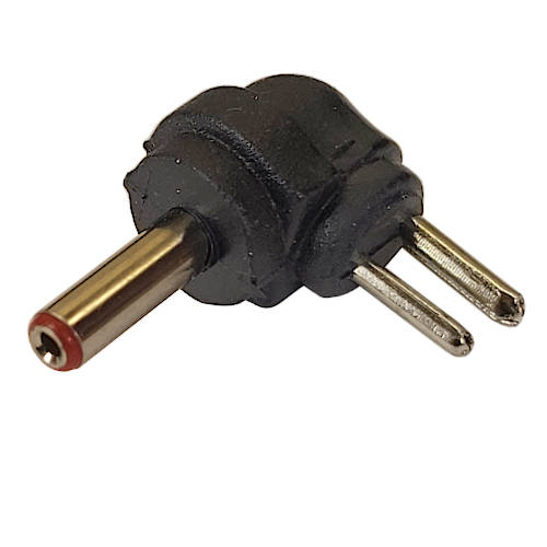 PLUG HUECO 3,5 x 1,35 mm INTERCAMBIABLE MACHO 90 GRADOS POLARIZADO PLUG HUECO 3,5 x 1,35 mm INTERCAMBIABLE MACHO 90 GRADOS POLARIZADO