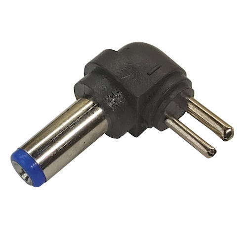 PLUG HUECO 5,5 x 2,1 mm INTERCAMBIABLE MACHO 90 GRADOS POLARIZADO PLUG HUECO 5,5 x 2,1 mm INTERCAMBIABLE MACHO 90 GRADOS POLARIZADO
