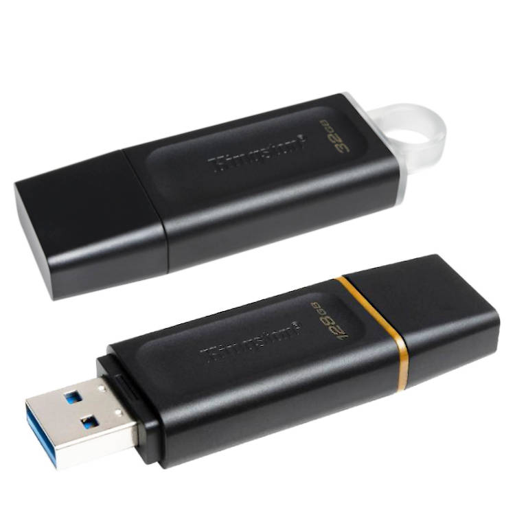 PENDRIVE 128GB USB 3.2 KINGSTON DTX EXODIA NEGRO PENDRIVE 128GB USB 3.2 KINGSTON DTX EXODIA NEGRO