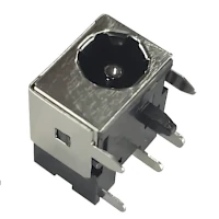 Pin De Carga Para Notebook Bangho B240 B251 B550 Max1524 Frente Plata 5,5 X 2,1 Mm Pin Central 