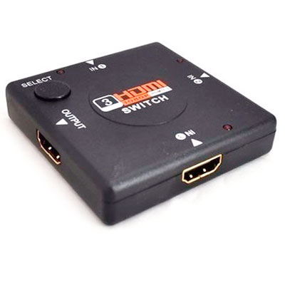 SWITCH HDMI 3 ENTRADA - 1 SALIDA (SELECTOR HDMI MANUAL)