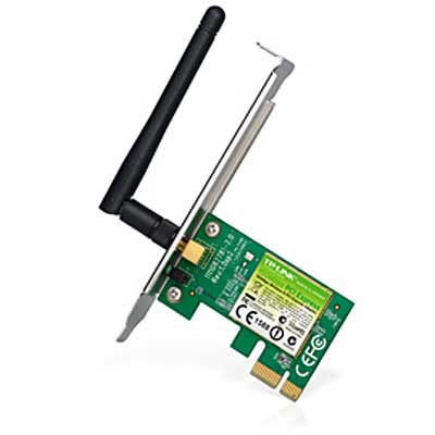 PLACA RED PCI-E WIFI N 150MBPS TP-LINK 1ANT 2DBI TL-WN781ND 