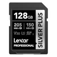 Memoria SD 128Gb Lexar SDXC SILVER PLUS UHS-I Memoria SD 128Gb Lexar SDXC SILVER PLUS UHS-I