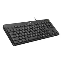 Teclado Usb Genius Compacto Luxemate 110 En Espanol Negro Teclado Usb Genius Compacto Luxemate 110 En Espanol Negro