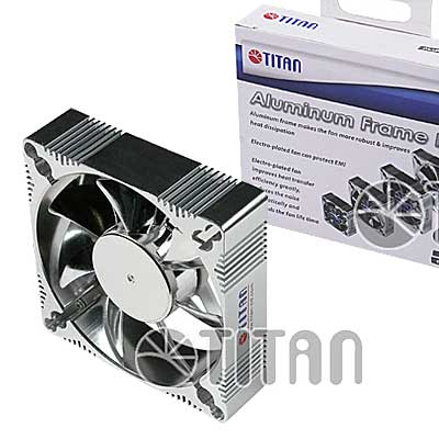 FAN 92mm 3PIN 25mm ESPESOR 2200RPM ALUM RULEMAN TITAN FAN 92mm 3PIN 25mm ESPESOR 2200RPM ALUM RULEMAN TITAN