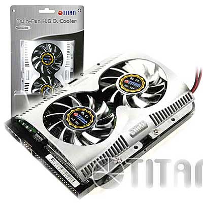 COOLER PARA DISCO RIGIDO 3,5 PULG DOBLE TITAN TTC-HD22