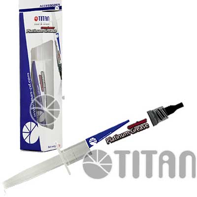 GRASA DISIPADORA TERMICA JERINGA TITAN 3g METAL PLATINUM GREASE