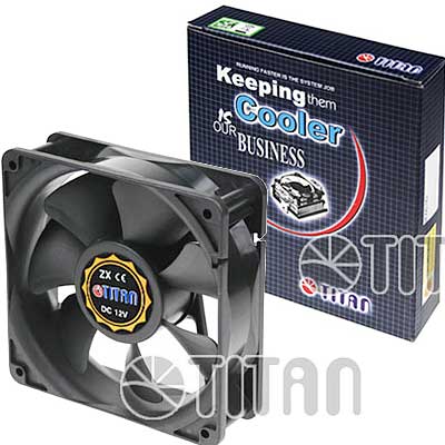 FAN 120mm 3PIN 38mm ESPESOR 2600RPM BUJE TITAN