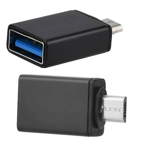 ADAPTADOR USB 2.0 A HEMBRA / MICRO-USB MACHO OTG ADAPTADOR USB 2.0 A HEMBRA / MICRO-USB MACHO OTG