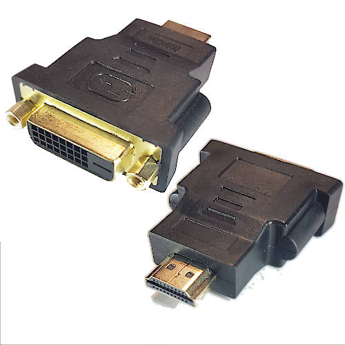 ADAPTADOR HDMI MACHO / DVI-D HEMBRA 24+1 (DUAL LINK)