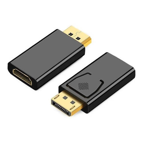 ADAPTADOR CONVERSOR DISPLAYPORT MACHO / HDMI HEMBRA COMPACTO