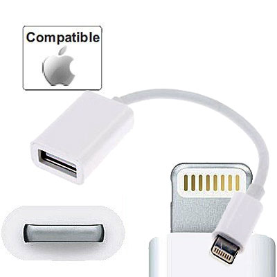 ADAPTADOR LIGHTNING / USB 2.0 HEMBRA OTG