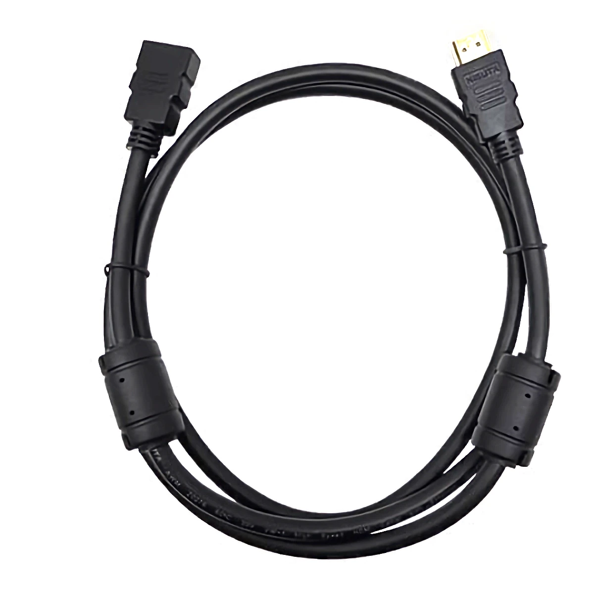 Vista lateral de Cable Hdmi Macho - Hembra Extension 1,5 Mts V2.0 4K
