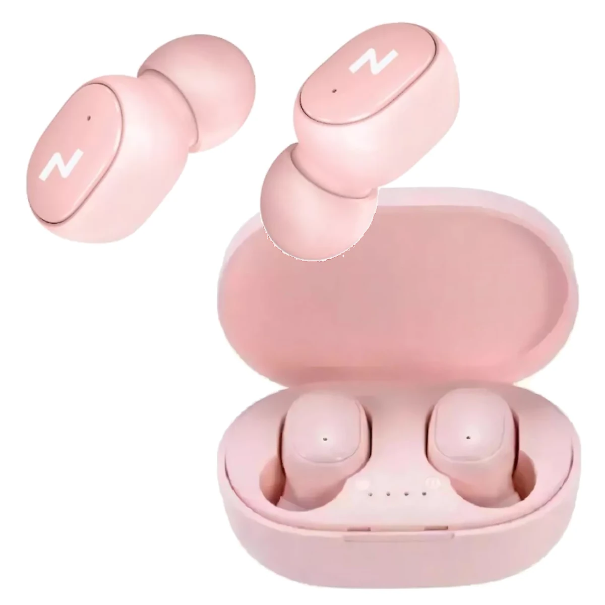 Miniatura 1 de Auriculares inalambricos marca Noga modelo NG-BTWINS33 Rosa