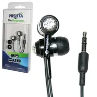 Auricular Nisuta Intrauditivos Con Piedritas Ns-Au53 Auricular Nisuta Intrauditivos Con Piedritas Ns-Au53