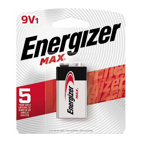 BATERIA 9V ALCALINA ENERGIZER 