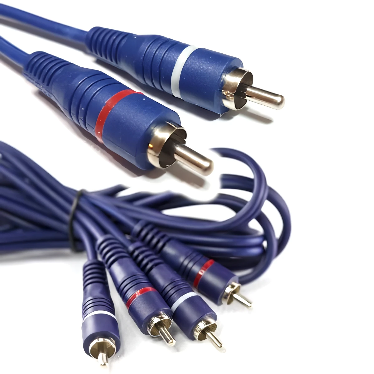 Miniatura 2 de Cables RCA - RCA marca Arwen modelo C2-LUJO-4M AZUL