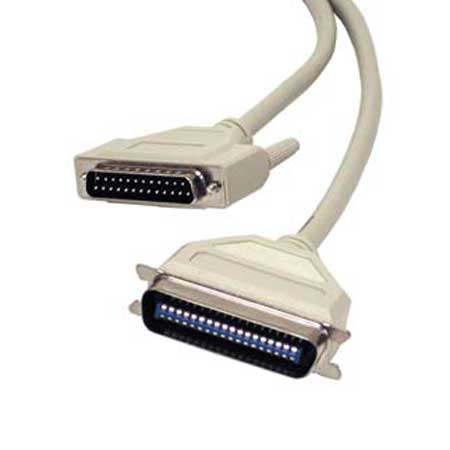 CABLE IMPRESORA DB25-DB36 BIDIRECC 1,5 MTS