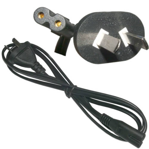 CABLE PODER ALIMENTACION 220V TIPO OCHO S/TIERRA 1,5 MTS