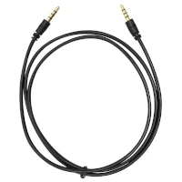 Cable Miniplug 3,5 4 Polos Macho-Macho 1 Mts Nisuta Cable Miniplug 3,5 4 Polos Macho-Macho 1 Mts Nisuta